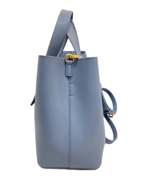CHARLES & KEITH（チャールズアンドキース）CHARLES & KEITH (チャールズアンドキース) 2WAYバッグ ブルーの古着・服飾アイテム
