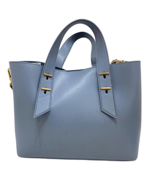 CHARLES & KEITH（チャールズアンドキース）CHARLES & KEITH (チャールズアンドキース) 2WAYバッグ ブルーの古着・服飾アイテム