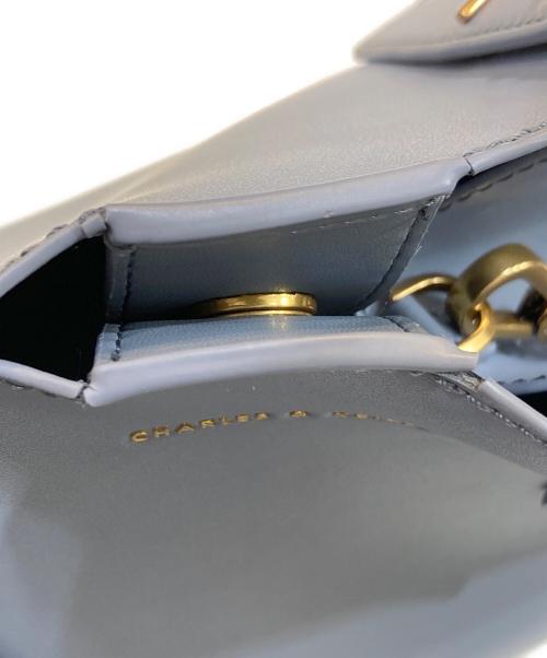 CHARLES & KEITH（チャールズアンドキース）CHARLES & KEITH (チャールズアンドキース) 2WAYバッグ ブルーの古着・服飾アイテム