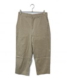 YAECA（ヤエカ）の古着「CHINO CLOTH PANTS CREASE/チノクロスパンツクリース」｜ベージュ