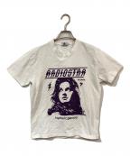 Hysteric Glamourヒステリックグラマー）の古着「ヒスガールプリントTEE」｜ホワイト