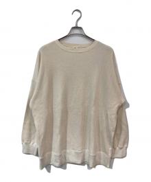 TRADE MARK（トレードマーク）の古着「HEAVY THERMAL CREW NECK/ヘビーサーマルクルーネック」｜ホワイト