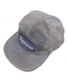 SUPREME（シュプリーム）の古着「suede camp cap/スエードキャンプキャップ」｜グレー
