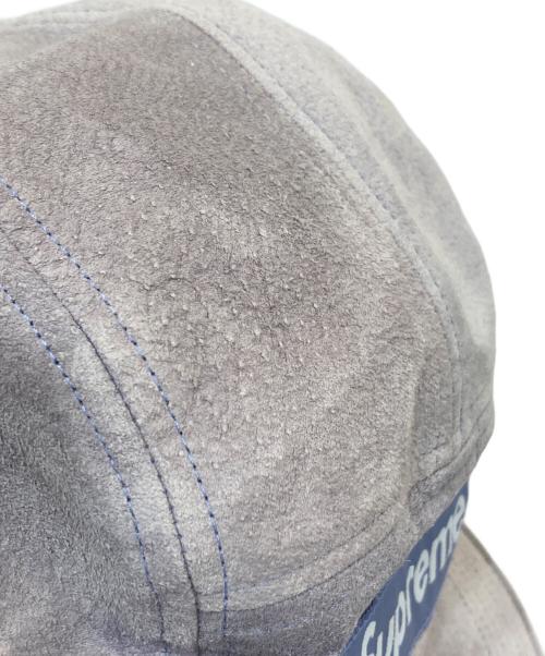 SUPREME（シュプリーム）Supreme (シュプリーム) suede camp cap/スエードキャンプキャップ グレーの古着・服飾アイテム