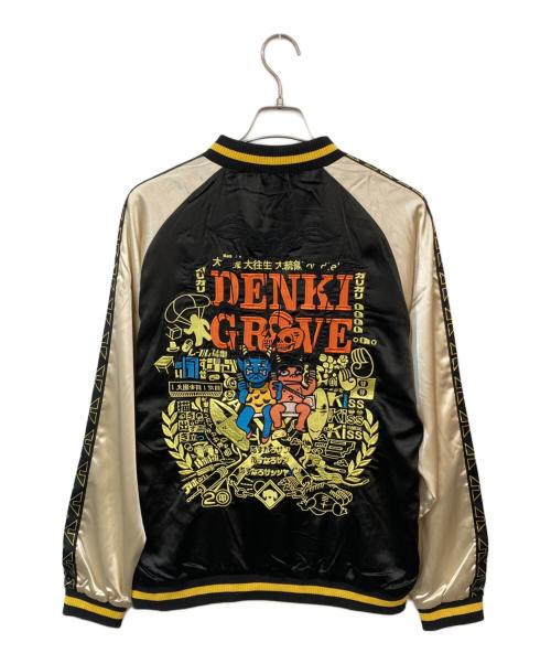 電気グルーヴ（デンキグルーウ）電気グルーヴ (デンキグルーウ) カッコいいジャンパー ブラック サイズ:XLの古着・服飾アイテム