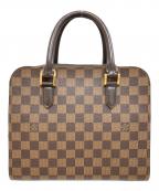 LOUIS VUITTONルイ ヴィトン）の古着「トートバッグ　ダミエ」｜ブラウン