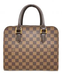 LOUIS VUITTON（ルイ ヴィトン）の古着「トートバッグ　ダミエ」｜ブラウン