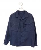 ROYAL NAVYロイヤルネイビー）の古着「PCS SHIRT JACKET」｜ネイビー
