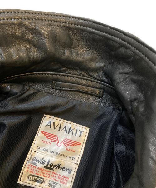 Lewis Leathers（ルイスレザース）Lewis Leathers (ルイスレザース) 441T CYCLONE TIGHT FIT ブラック サイズ:38の古着・服飾アイテム