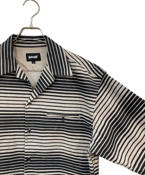 Schott（ショット）Schott (ショット) CORDUROY LS SHIRT/コーデュロイロングスリーブシャツ ブラック サイズ:SIZE XLの古着・服飾アイテム