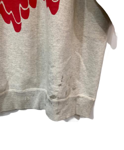 SAINT MICHAEL（セントマイケル）SAINT MICHAEL (セントマイケル) Emotionally Unavailable (エモーショナリー・アンアベイラブル) EU STM SS SWEAT グレー サイズ:Ｌの古着・服飾アイテム