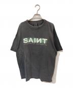 SAINT MICHAELセントマイケル）の古着「SAINT SS TEE」｜ブラック