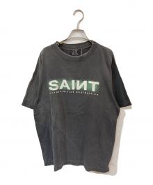 SAINT MICHAEL（セントマイケル）の古着「SAINT SS TEE」｜ブラック