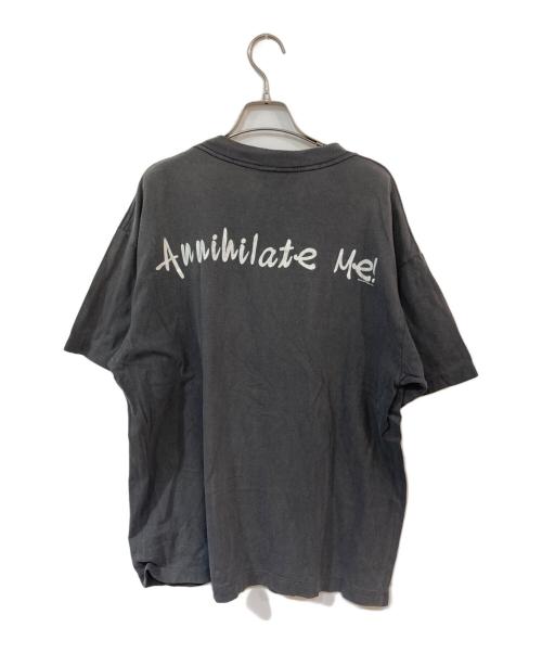 SAINT MICHAEL（セントマイケル）SAINT MICHAEL (セントマイケル) SAINT SS TEE ブラック サイズ:Ｍの古着・服飾アイテム