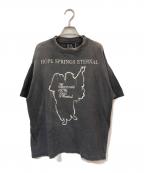SAINT MICHAELセントマイケル）の古着「SS TEE / HOPE SPRING」｜ブラック