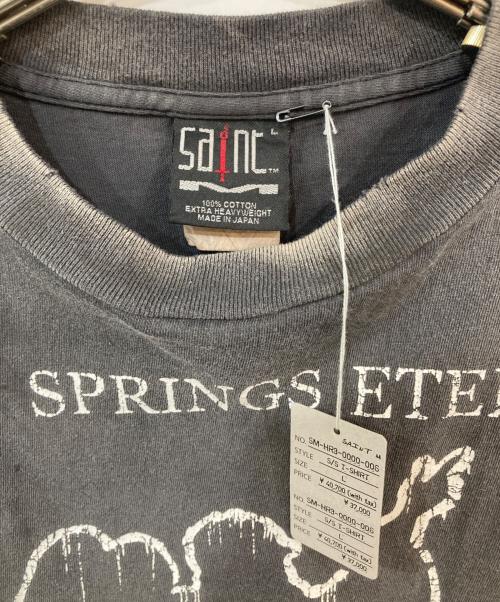 SAINT MICHAEL（セントマイケル）SAINT MICHAEL (セントマイケル) SS TEE / HOPE SPRING ブラック サイズ:Lの古着・服飾アイテム