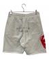 SAINT MICHAEL (セントマイケル) EMOTIONALLY UNAVAILABLE (エモーショナリー・アンアベイラブル) EU STM SHORTS グレー サイズ:SIZE S：26000円