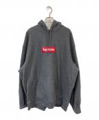 SUPREMEシュプリーム）の古着「Box Logo Hooded Sweatshirt」｜グレー