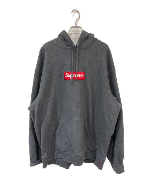 SUPREME（シュプリーム）Supreme (シュプリーム) Box Logo Hooded Sweatshirt グレー サイズ:XLの古着・服飾アイテム