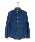 freewheelersフリーホイーラーズ）の古着「CONDUCTOR SHIRT POLKA DOT WABASH」｜インディゴ
