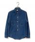 FREEWHEELERS（フリーホイーラーズ）の古着「CONDUCTOR SHIRT POLKA DOT WABASH」｜インディゴ