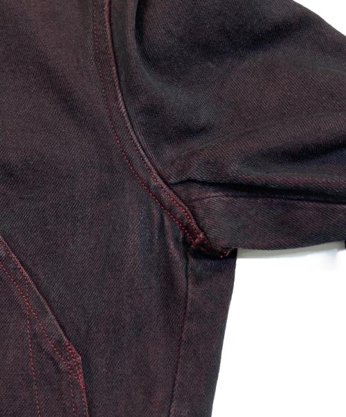 BOOTLEGGERS（ブートレガーズ）Bootleggers (ブートレガーズ) コンダクタージャケット ブラック×レッド サイズ:38の古着・服飾アイテム