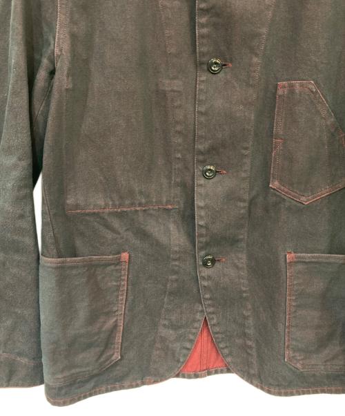 BOOTLEGGERS（ブートレガーズ）Bootleggers (ブートレガーズ) コンダクタージャケット ブラック×レッド サイズ:38の古着・服飾アイテム