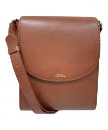 A.P.C.（アーペーセー）の古着「SACOCHE DEMI-LUNE 22P/サコッシュデミ・ルーン」｜ブラウン