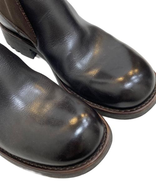 JEAN BAPTISTE RAUTUREAU（ジャンバティストゥルーツゥロウ）JEAN BAPTISTE RAUTUREAU (ジャンバティストゥルーツゥロウ) サイドゴアブーツ ブラウン サイズ:SIZE 42の古着・服飾アイテム