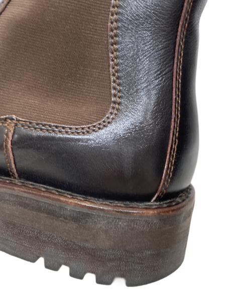 JEAN BAPTISTE RAUTUREAU（ジャンバティストゥルーツゥロウ）JEAN BAPTISTE RAUTUREAU (ジャンバティストゥルーツゥロウ) サイドゴアブーツ ブラウン サイズ:SIZE 42の古着・服飾アイテム