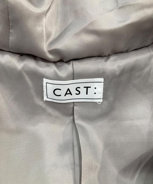 CAST:（キャスト）CAST: (キャスト) ファーベスト ベージュ サイズ:SIZE Mの古着・服飾アイテム