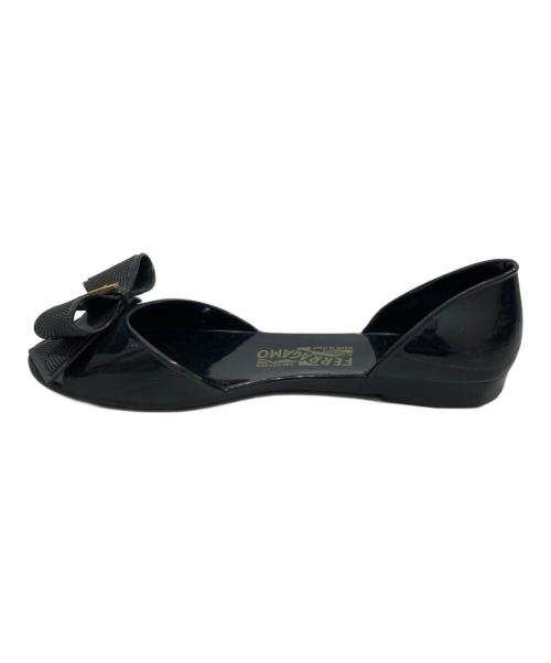 Salvatore Ferragamo（サルヴァトーレ フェラガモ）Salvatore Ferragamo (サルヴァトーレ フェラガモ) サンダル ブラック サイズ:7の古着・服飾アイテム