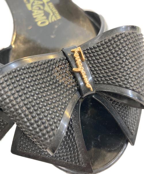 Salvatore Ferragamo（サルヴァトーレ フェラガモ）Salvatore Ferragamo (サルヴァトーレ フェラガモ) サンダル ブラック サイズ:7の古着・服飾アイテム