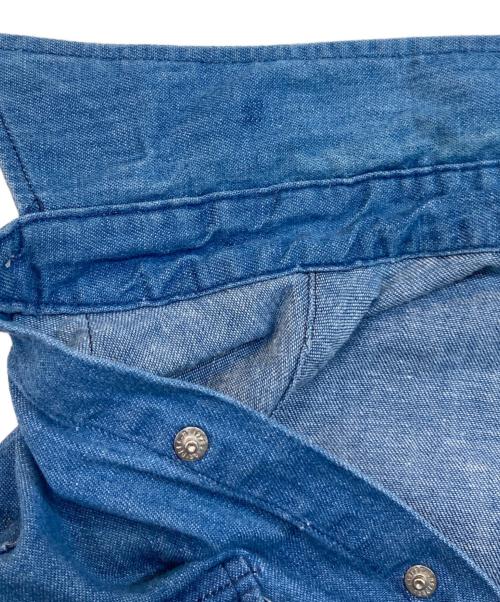 LEE（リー）LEE (リー) ウエスタンシャツ インディゴ サイズ:１６×34の古着・服飾アイテム