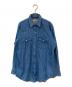 LEE（リー）の古着「ウエスタンシャツ」｜インディゴ