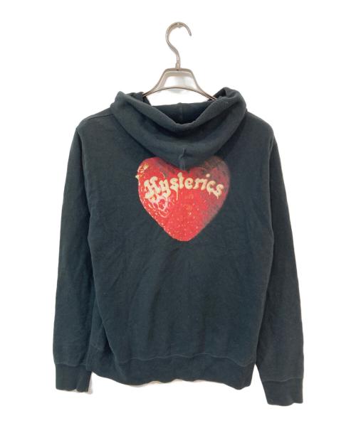 Hysteric Glamour（ヒステリックグラマー）Hysteric Glamour (ヒステリックグラマー) スカルベリーパーカー ブラック サイズ:SIZE Lの古着・服飾アイテム