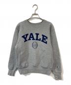 Champion REVERSE WEAVEチャンピオン リバース ウィーブ）の古着「YALE リバースウィーブスウェット」｜グレー