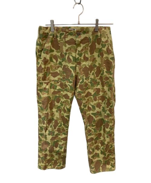Pherrow's（フェローズ）Pherrow's (フェローズ) カモベイカーパンツ グリーン サイズ:32の古着・服飾アイテム