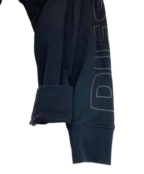 DIESEL（ディーゼル）DIESEL (ディーゼル) ジップパーカー ブラック サイズ:SIZE Mの古着・服飾アイテム