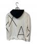 ARMANI EXCHANGE (アルマーニ エクスチェンジ) スウェットパーカー ホワイト サイズ:XS：6000円