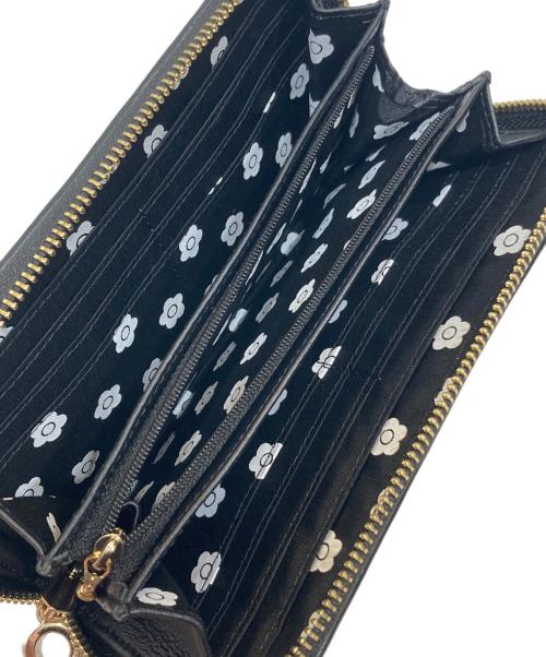 MARY QUANT（マリークヮント）MARY QUANT (マリークヮント) キルトフォームデイジー ブラックの古着・服飾アイテム