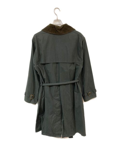 Barbour（バブアー）Barbour (バブアー) WHITLEY WAX TRENCH COAT/ウィットレイ ワックス トレンチコート オリーブ サイズ:SIZE 40の古着・服飾アイテム