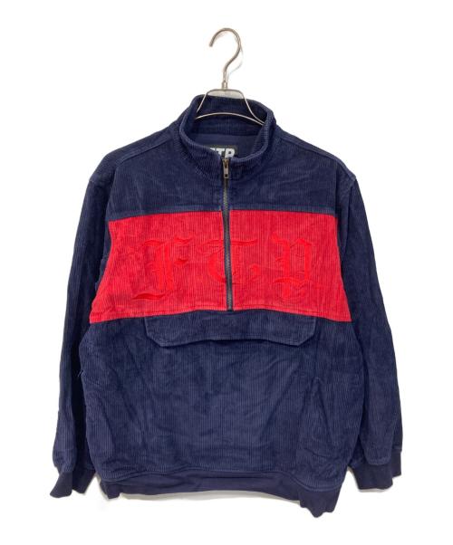 FTP（ファックザポピュレーション）FTP (ファックザポピュレーション) コーデュロイジャケット ネイビー サイズ:SIZE Lの古着・服飾アイテム