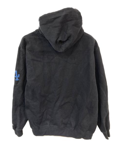 New Era（ニューエラ）New Era (ニューエラ) UNDEFEATED (アンディフィーテッド) プルオーバーパーカー ブラック サイズ:XLの古着・服飾アイテム