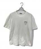 stussyステューシー）の古着「Bob Marley Spliff Pigment Dyed」｜ホワイト