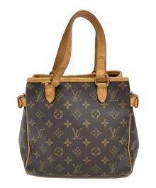 LOUIS VUITTON（ルイ ヴィトン）の古着「バティニョール　トートバッグ」｜ブラウン