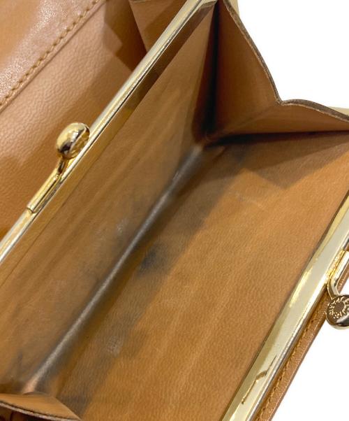 CELINE（セリーヌ）CELINE (セリーヌ) マカダム柄2つ折り財布 ブラウンの古着・服飾アイテム