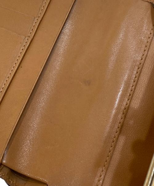 CELINE（セリーヌ）CELINE (セリーヌ) マカダム柄2つ折り財布 ブラウンの古着・服飾アイテム