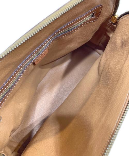 CELINE（セリーヌ）CELINE (セリーヌ) マカダム柄ハンドバッグ ブラウンの古着・服飾アイテム