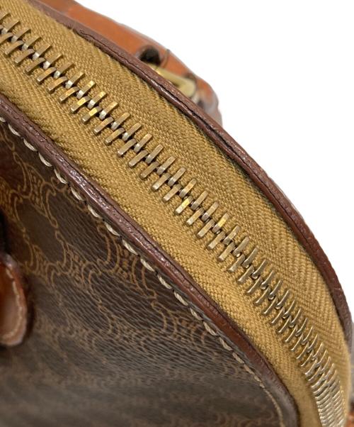 CELINE（セリーヌ）CELINE (セリーヌ) マカダム柄ハンドバッグ ブラウンの古着・服飾アイテム